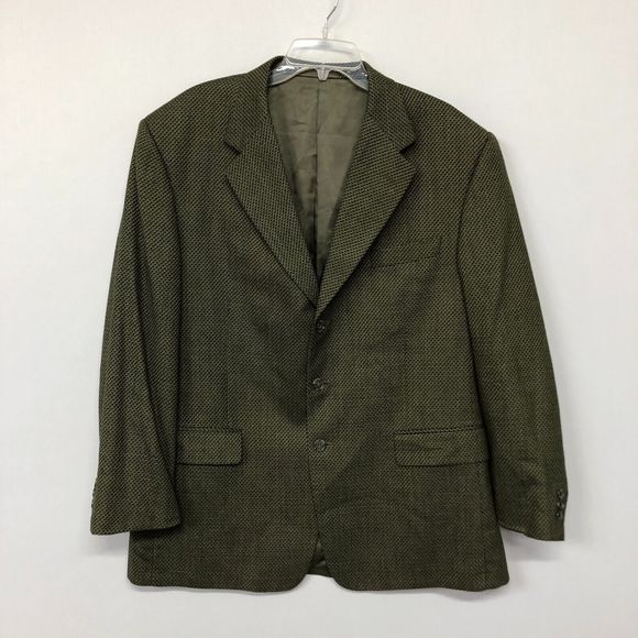 Monsieur by Givenchy Men Piero Blazer Jacket Sport Coat Size 44 Regular M055 -7 - Picture 1 of 16